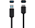 BELKIN USB-kabel - microUSB-B 90 cm Zwart (F3U166BT0.9M)
