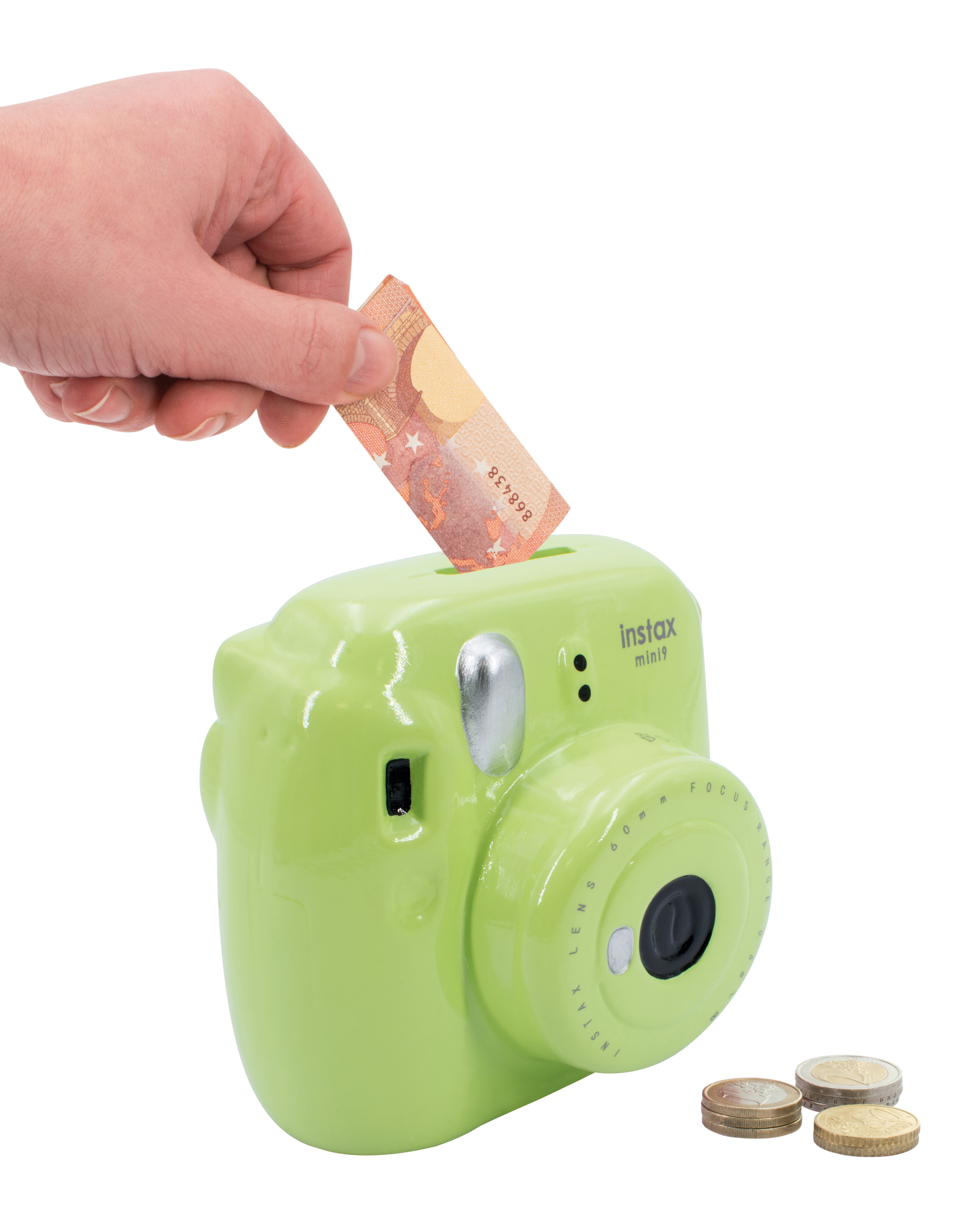 FUJIFILM Instax Mini 9 Sparset Sofortbildkamera, Lime Green