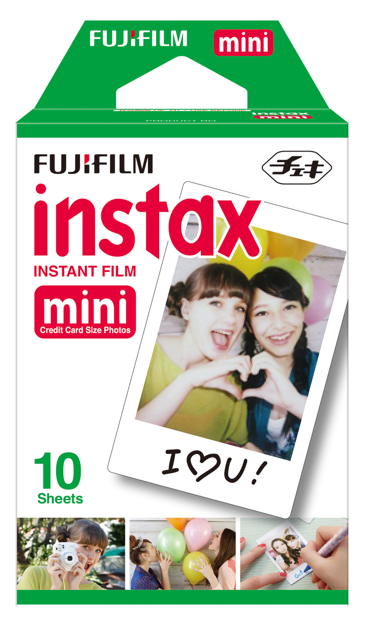 FUJIFILM Instax Mini 9 Sparset Sofortbildkamera, Lime Green