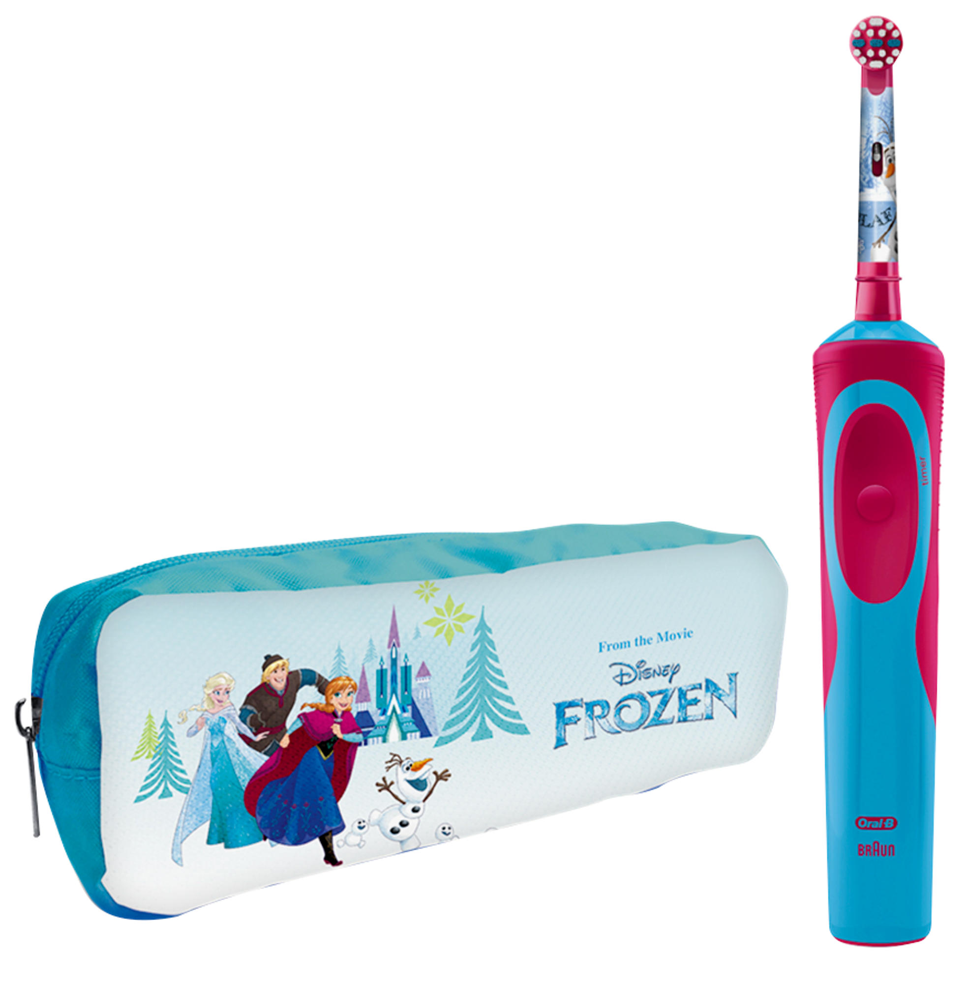 Pack dental - Cepillo Eléctrico Oral B D12 Vitality Stage Frozen Oscilante