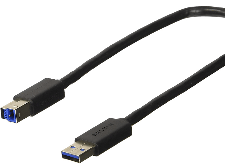 deeltje geweld Doe herleven BELKIN USB-B naar USB-A-kabel | 1.8 m - Zwart kopen? | MediaMarkt