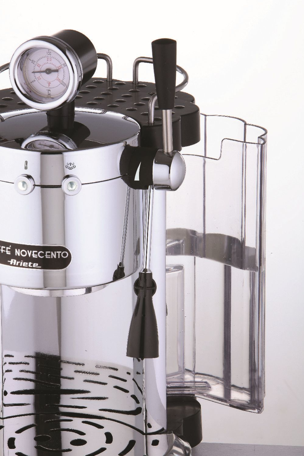 ARIETE Cafè Novecento Espressomaschine Silber