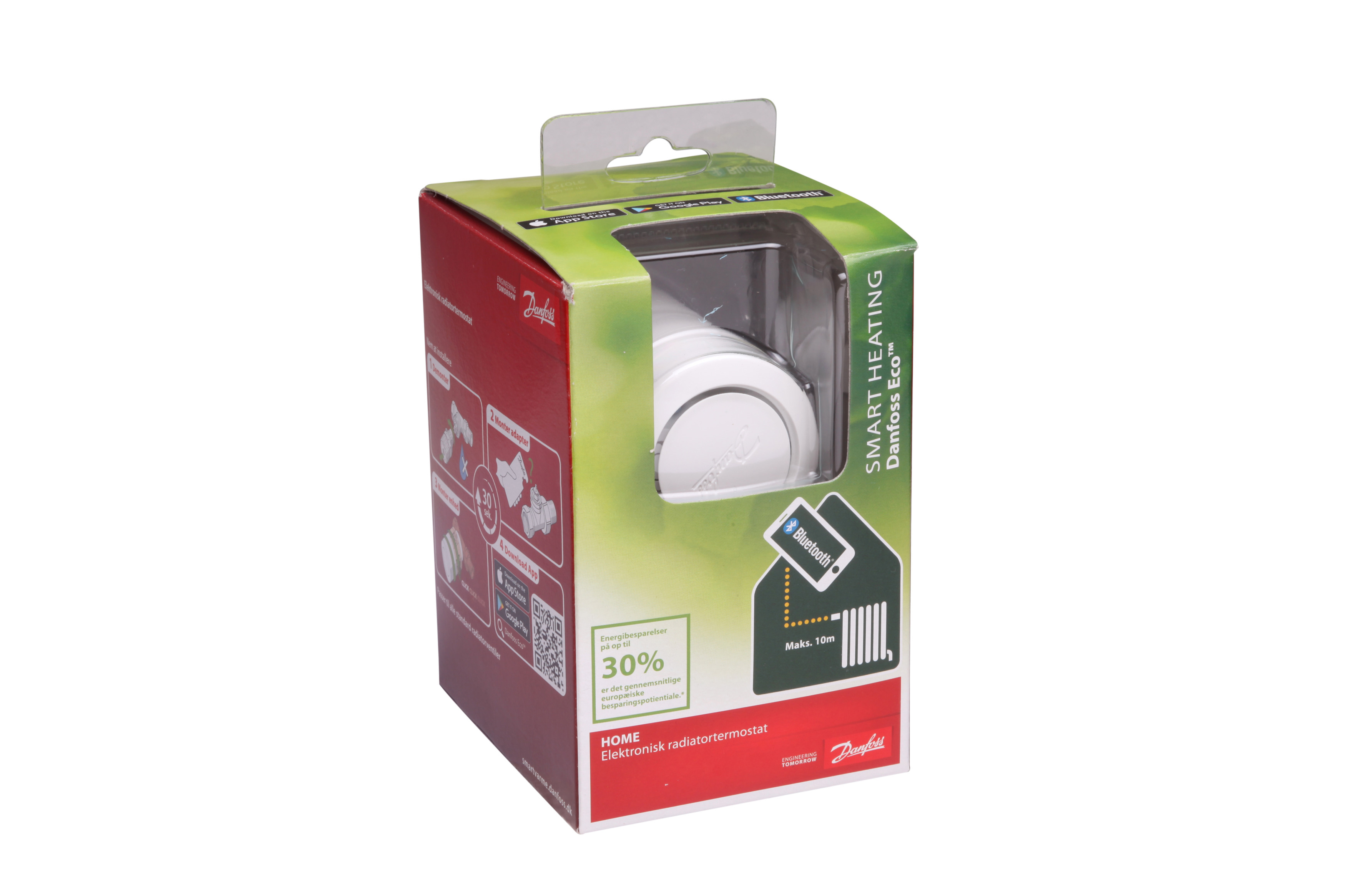 DANFOSS Eco Heizkörperthermostat, Weiß