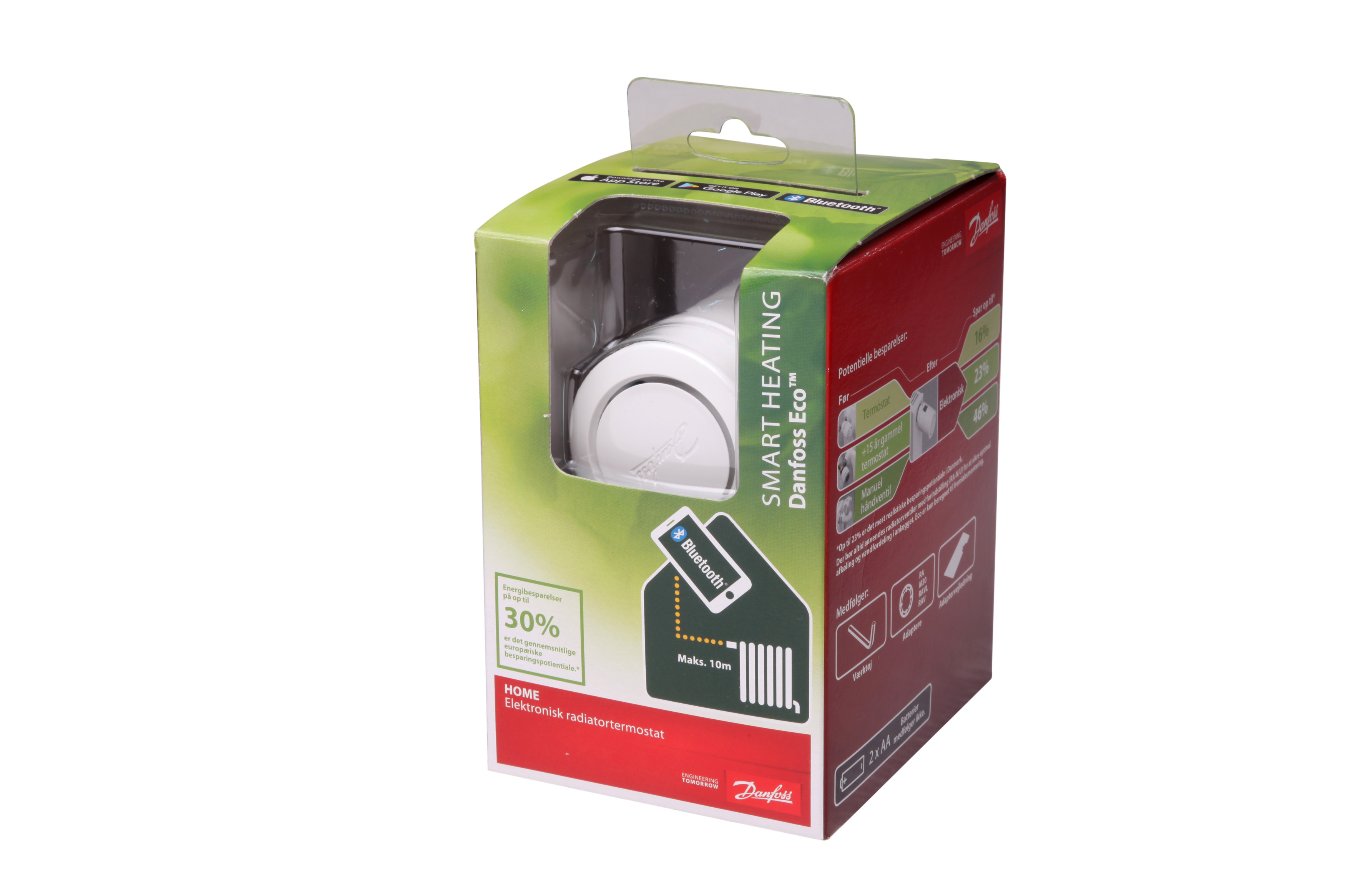 DANFOSS Eco Heizkörperthermostat, Weiß