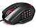 LIONCAST LIONCAST LM30 - MMO Gaming Mouse - 19 pulsanti MMO ottimizzati - nero - Mouse gaming, cablato, Ottica con diodi laser, 16400 dpi, Nero