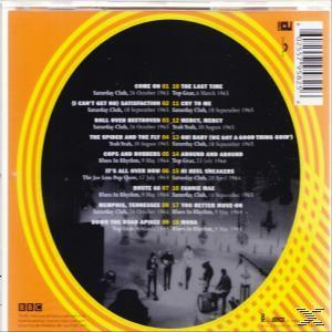 CD-Cover mit Trackliste in Schwarz und Gelb, Bandbild unten.