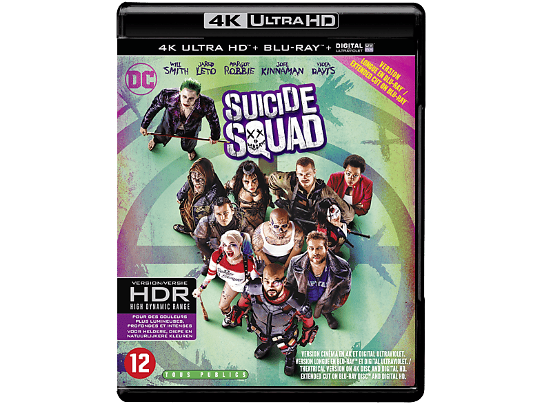 Suicide Squad Extended Cut Blu-ray 4K