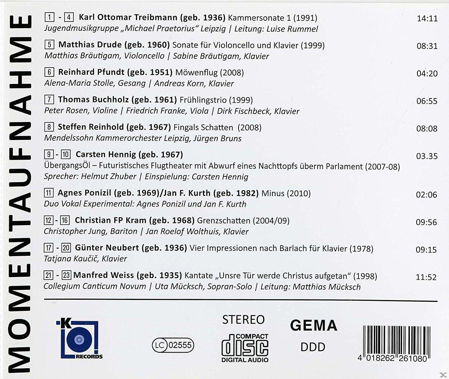 VARIOUS - Momentaufnahme 20 Jahre  - (CD)