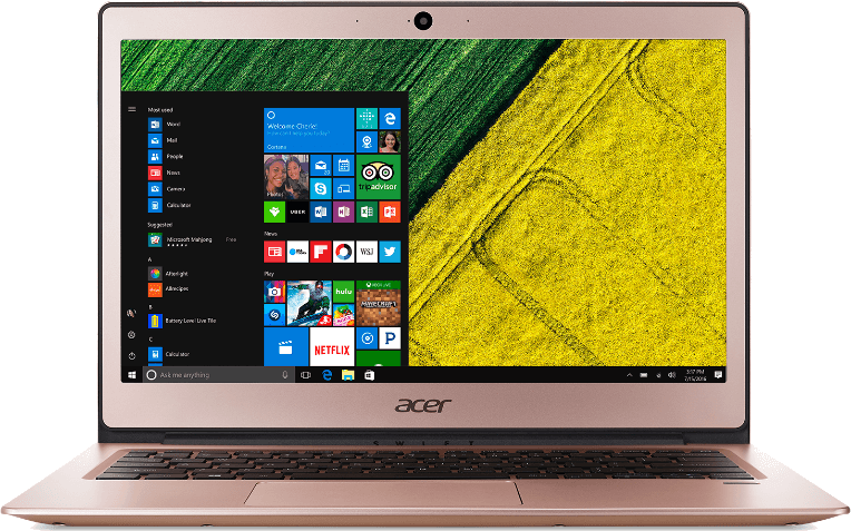 ACER Laptop Swift 1 SF-113-31-P2VE Intel Pentium N4200 Pink (NX.GPSEH.002)