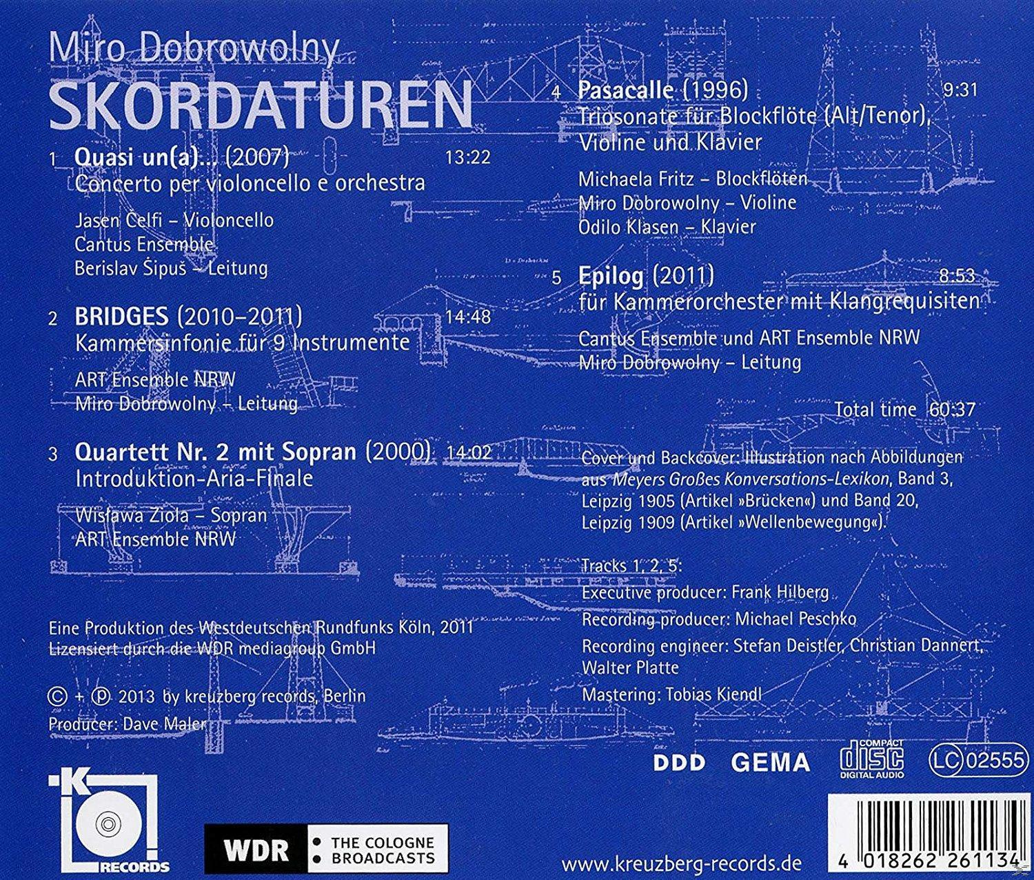 VARIOUS - Dobrowolny: Skordaturen  - (CD)