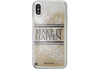 CELLULARLINE Stardust - Coque smartphone (Convient pour le modèle: Apple iPhone X)