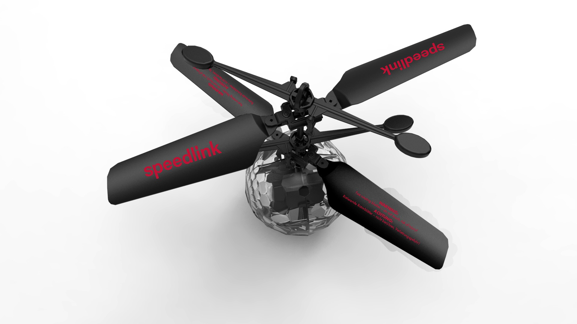 SPEEDLINK Helikopter-Flugdrohne Balancespiel, Mehrfarbig Infrarotsensorgesteuerte Flugdrohne Mehrfarbig
