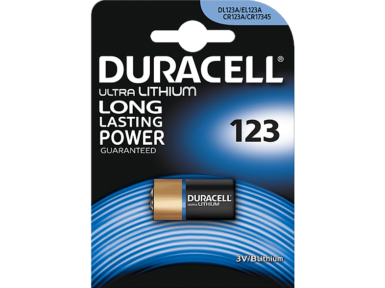 DURACELL Ultra Lithium 123 -batterij
