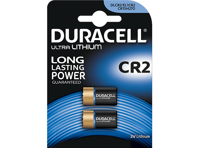 DURACELL Ultra Lithium CR2 -batterijen 2 pack