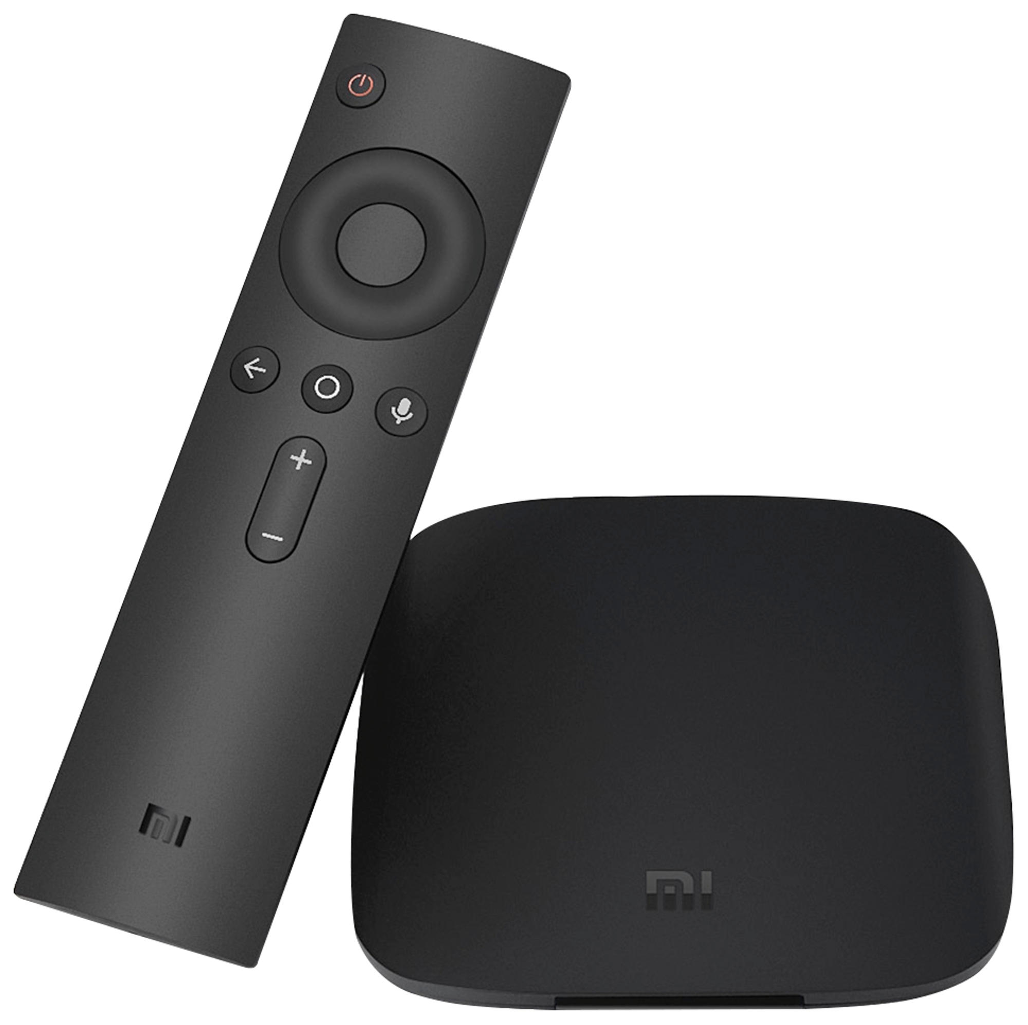 Reproductor multimedia - Xiaomi Mi Box, 4K Ultra HD, HDR, Android TV, DTS, Dolby Digital Plus