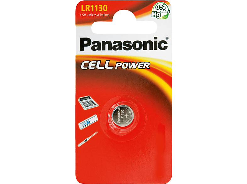 PANASONIC BATTERY LR1130 micro alkaline batterij