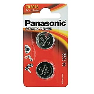 PANASONIC BATTERY CR2016 lithium batterijen 2 pack
