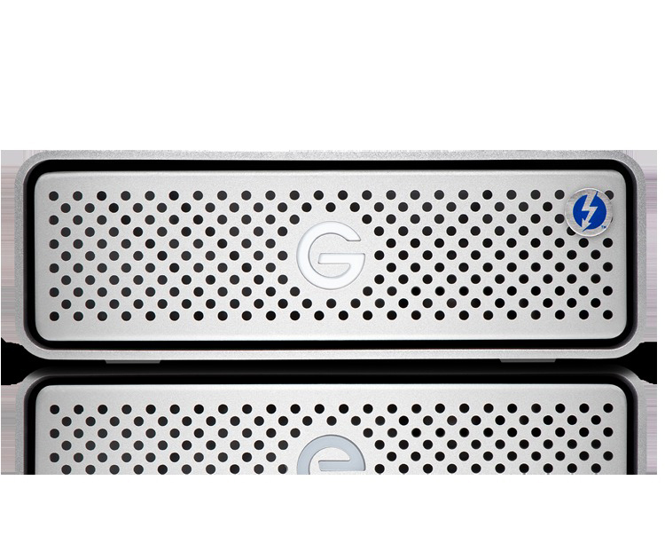 G-TECHNOLOGY G-DRIVE™ mit Thunderbolt™ 3 Festplatte, 12 TB HDD, extern, Silber