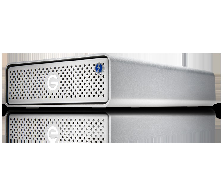 G-TECHNOLOGY G-DRIVE™ mit Thunderbolt™ 3 Festplatte, 12 TB HDD, extern, Silber