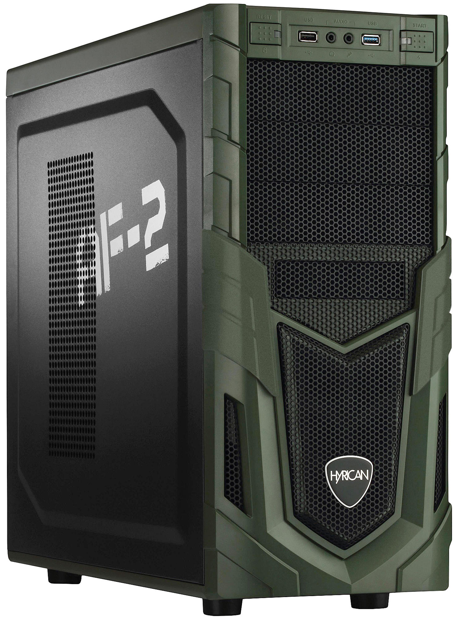 HYRICAN MILITARY 5554 - Intel® Core™ i7 i7-7700 - 8 GB - 120 GB - NVIDIA GeForce® GTX 1060 - Windows 10 Home (64 Bit)