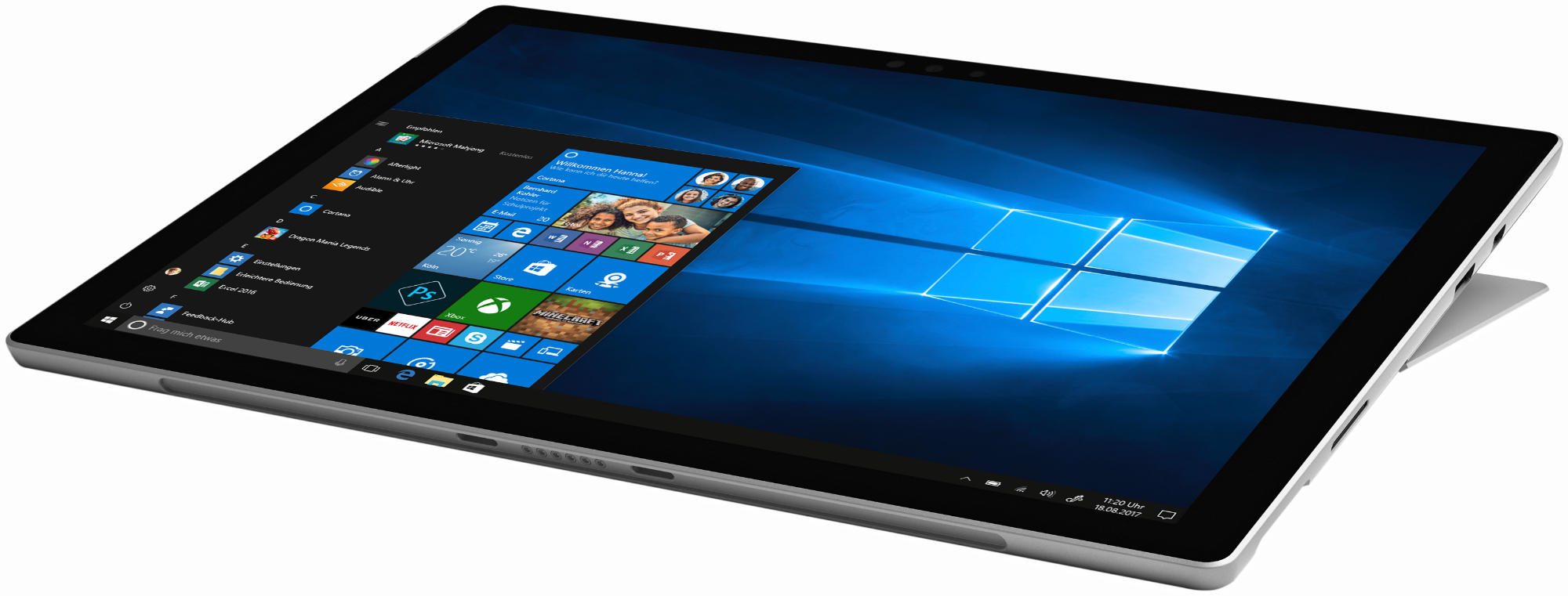 MICROSOFT Surface Pro - 12,3 Zoll - Intel® Core™ i5 i5-7300U - 8 GB - 256 GB - Intel® HD 620 - Windows 10 Pro (64 Bit)