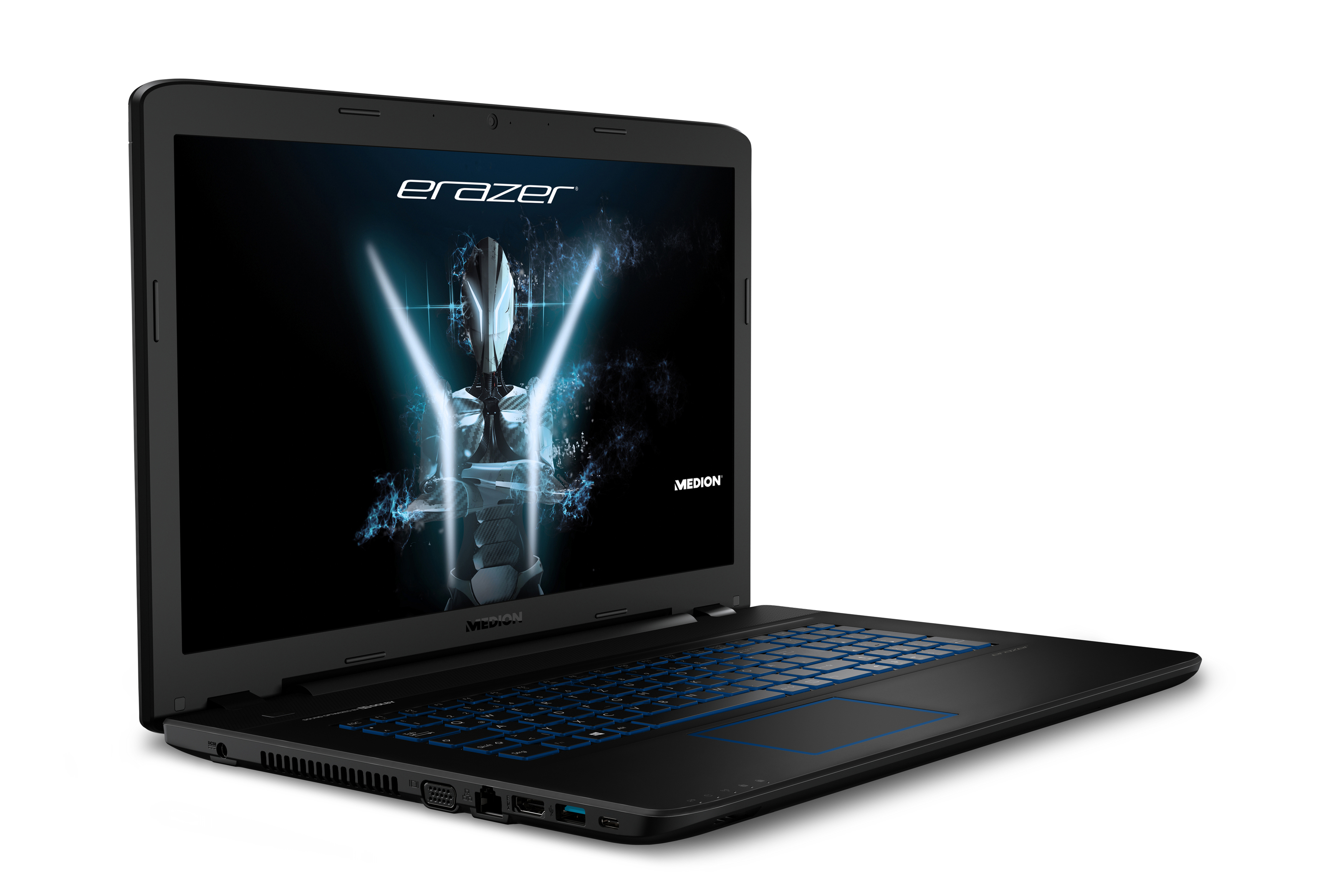 MEDION ERAZER® P7651 - 17,3 Zoll - Intel® Core™ i5 i5-8250U - 8 GB - 256 GB - NVIDIA GeForce® GTX 1050 - Windows 10 Home (32 bit)