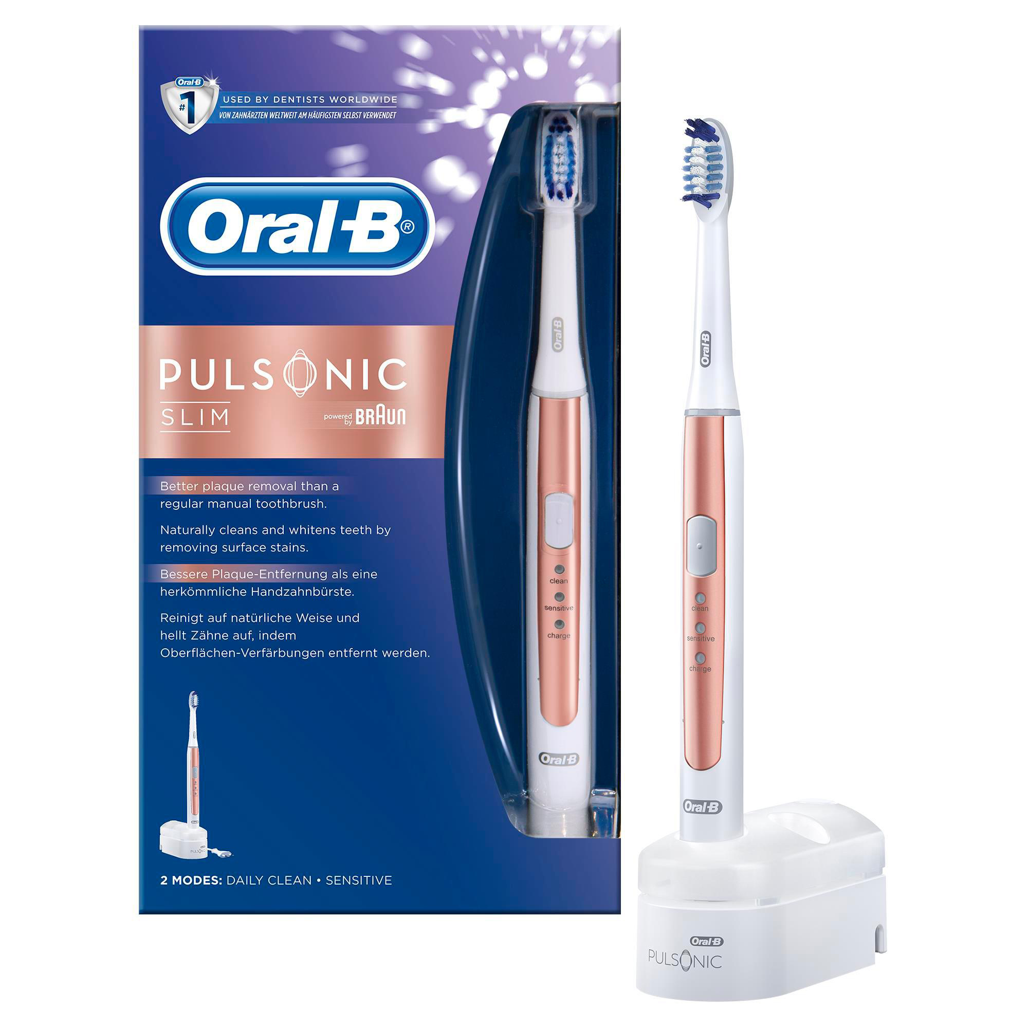 ORAL-B Oral-B Pulsonic  elektrische Zahnbürste Rosegold