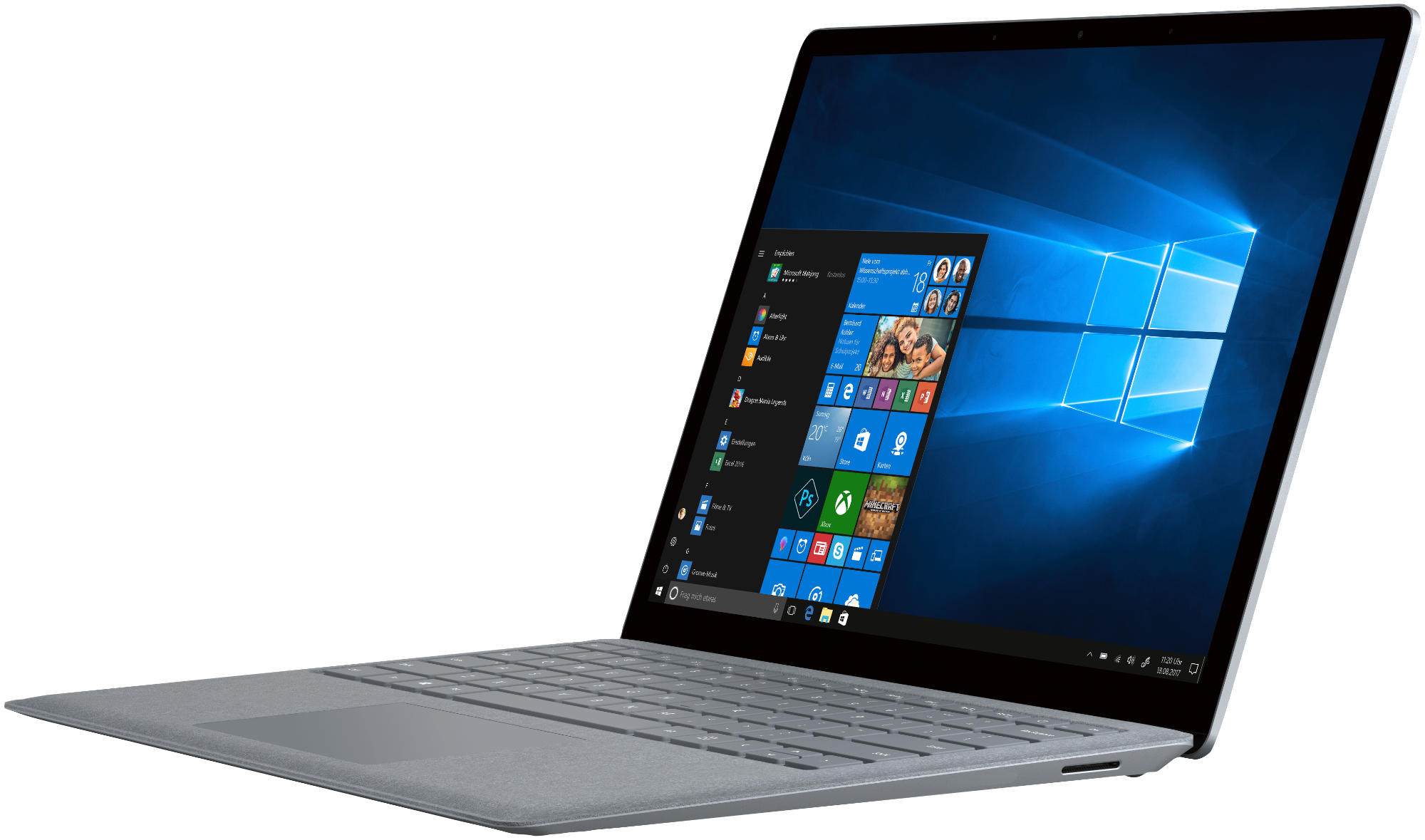 MICROSOFT Surface Laptop - 13,5 Zoll - Intel® Core™ i5 i5-7200U - 4 GB - 128 GB - Intel® HD 620 - Windows 10
