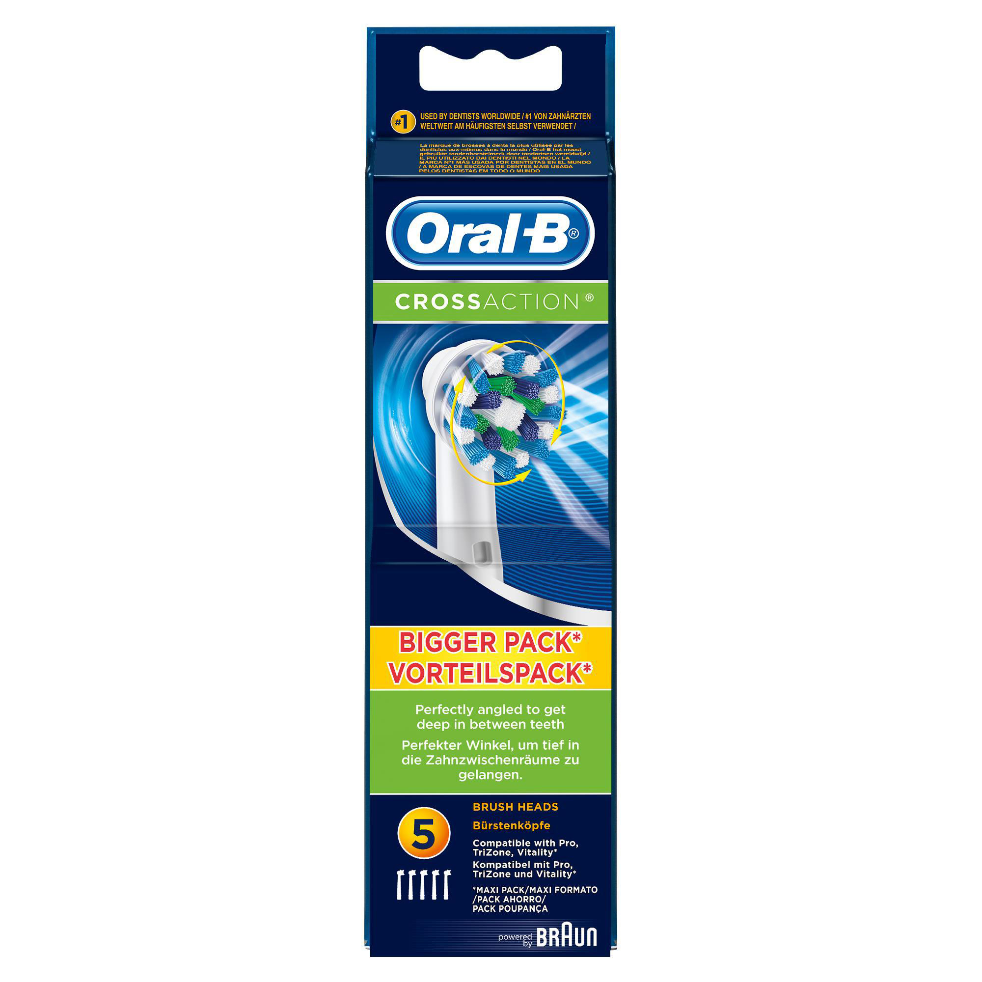 ORAL-B Oral-B CrossAction  Aufsteckbürsten