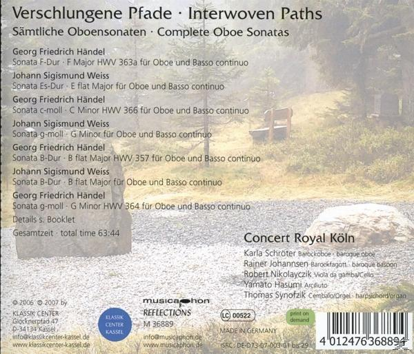 Concert Royal Köln - Verschlungene Pfade  - (CD)