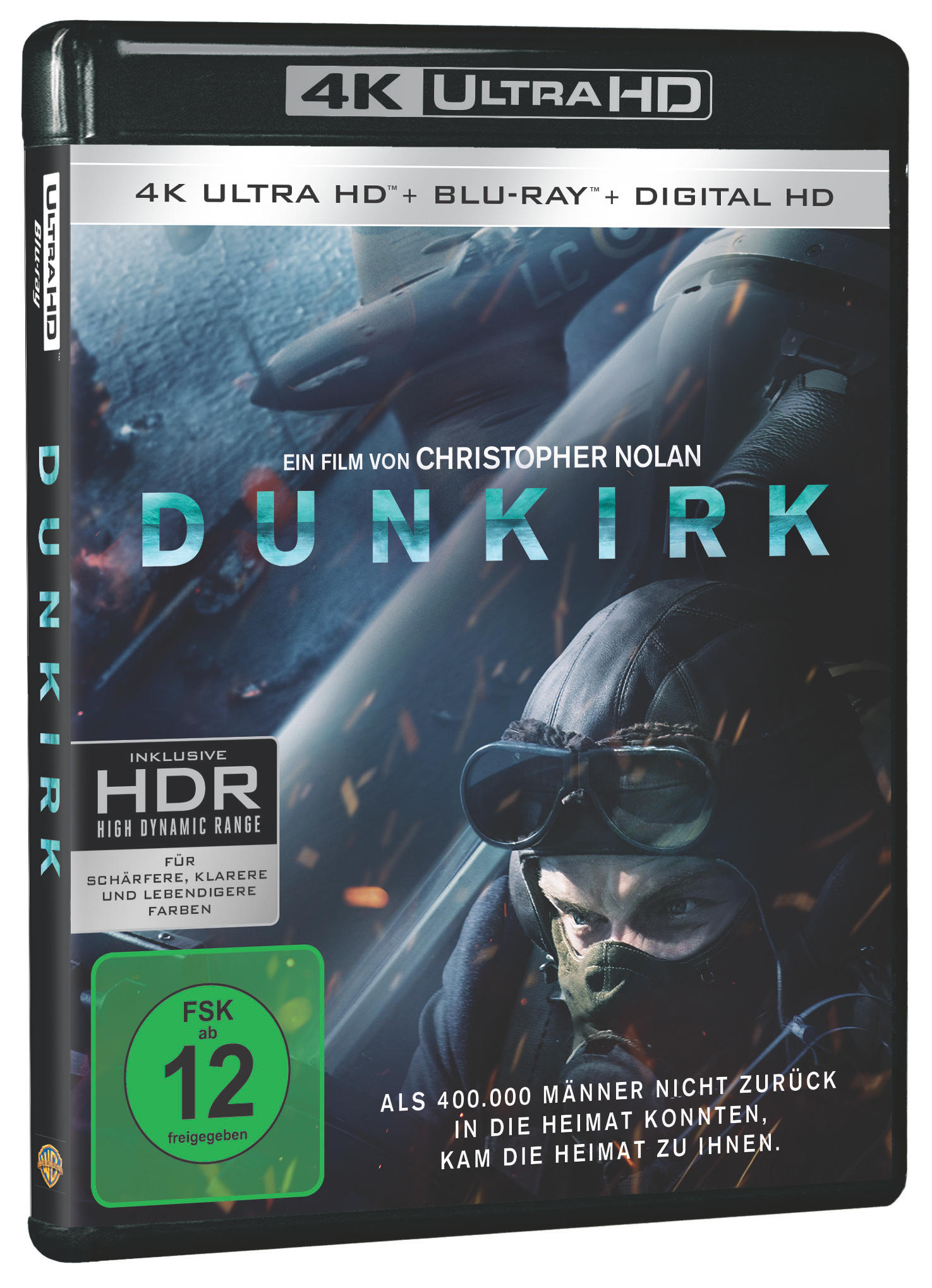 Dunkirk (Exklusives SteelBook® + Digital Ultraviolet) 4K Ultra HD Blu-ray