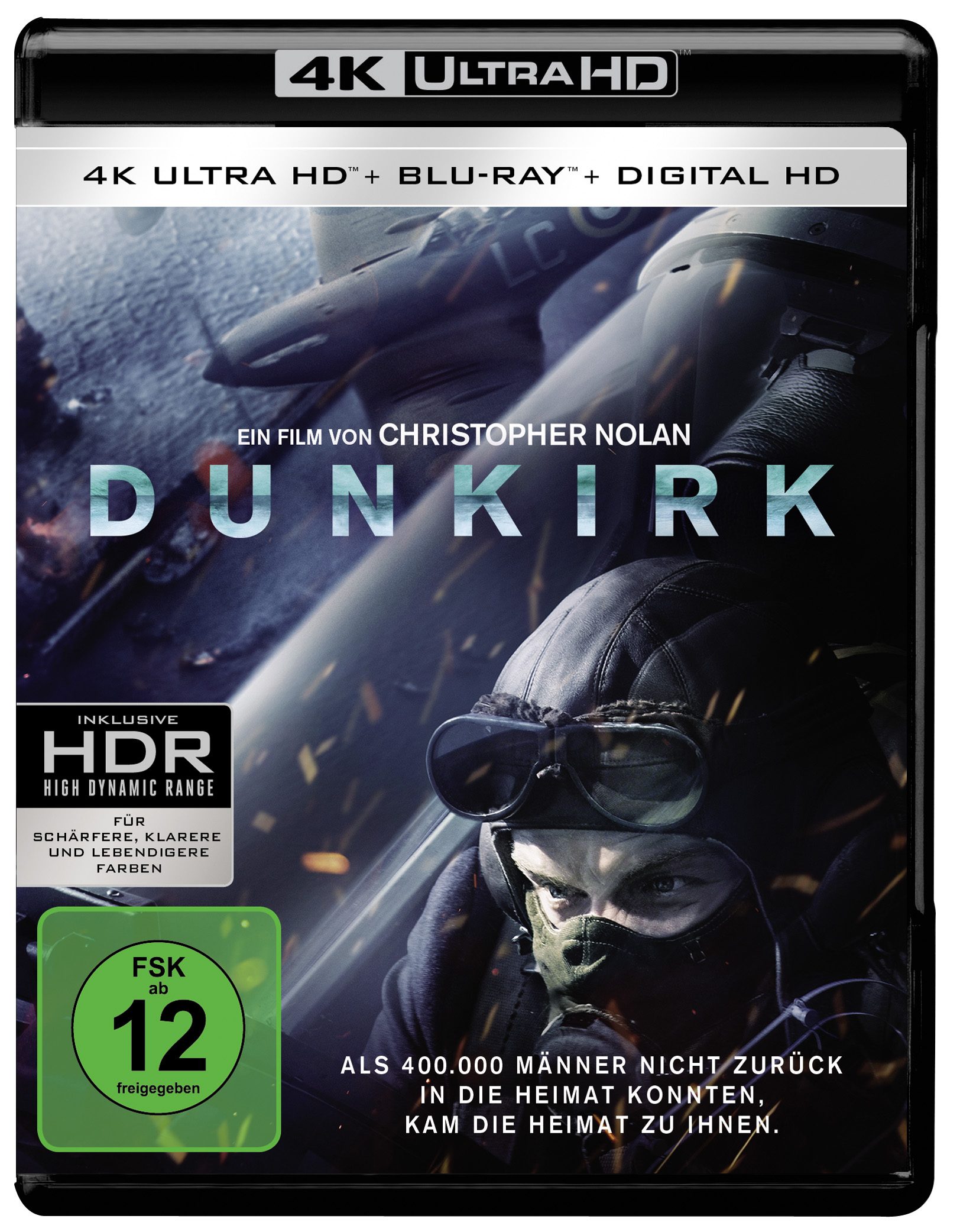 Dunkirk (Exklusives SteelBook® + Digital Ultraviolet) 4K Ultra HD Blu-ray