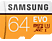 SAMSUNG MIC-SDXC 64GB 100MB/S U3+AD - Speicherkarte  (64 GB, 100 MB/s, Weiss/Gelb)