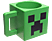 Minecraft bögre creeper