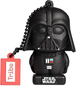 TRIBE The Last Jedi Darth Vader USB Stick, 16 GB, 16 MB/s, Schwarz
