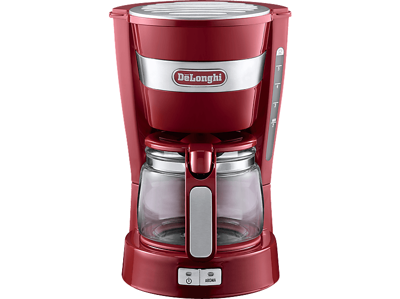 Kaffeemaschine DELONGHI Active Line ICM14011.R Kaffeemaschine Rot