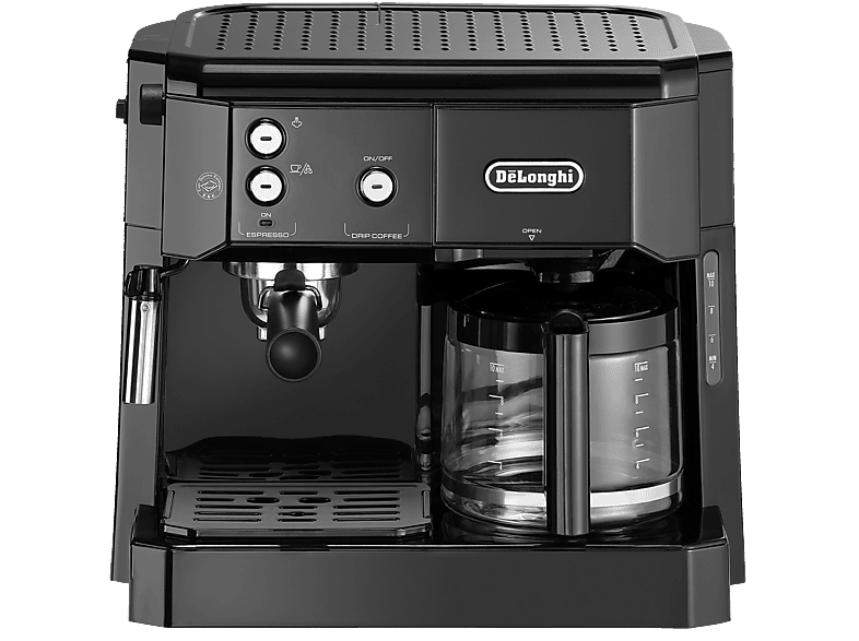 Kaffeemaschine DELONGHI BCO 411.B Kombi Kaffeemaschine Schwarz MediaMarkt