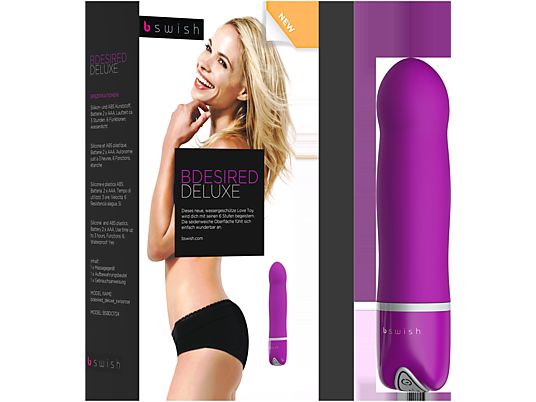 BSWISH Bdesired Deluxe - Vibrateur Point G (Rose suisse)