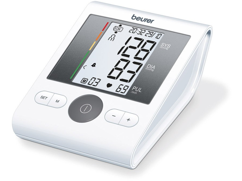 BEURER BM 28 Onpack felkaros vérnyomásmérő hálózati egységgel