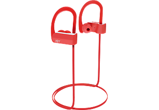 ISY IBH 3500 - Bluetooth Kopfhörer mit Ohrbügel (In-ear, Rot)