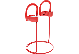 ISY ISY IBH 3500 - Auricolare in-ear - Bluetooth - Rosso - Auricolari Bluetooth con archetto  (In-ear, Rosso)