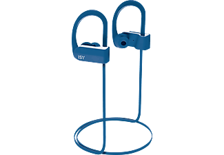 ISY IBH3500BE Bluetooth headset sport fülhallgató, kék