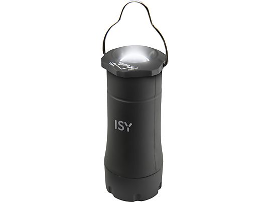ISY IFL 500 - Lanterna lampeggiante al LED 2 in 1 (Nero)