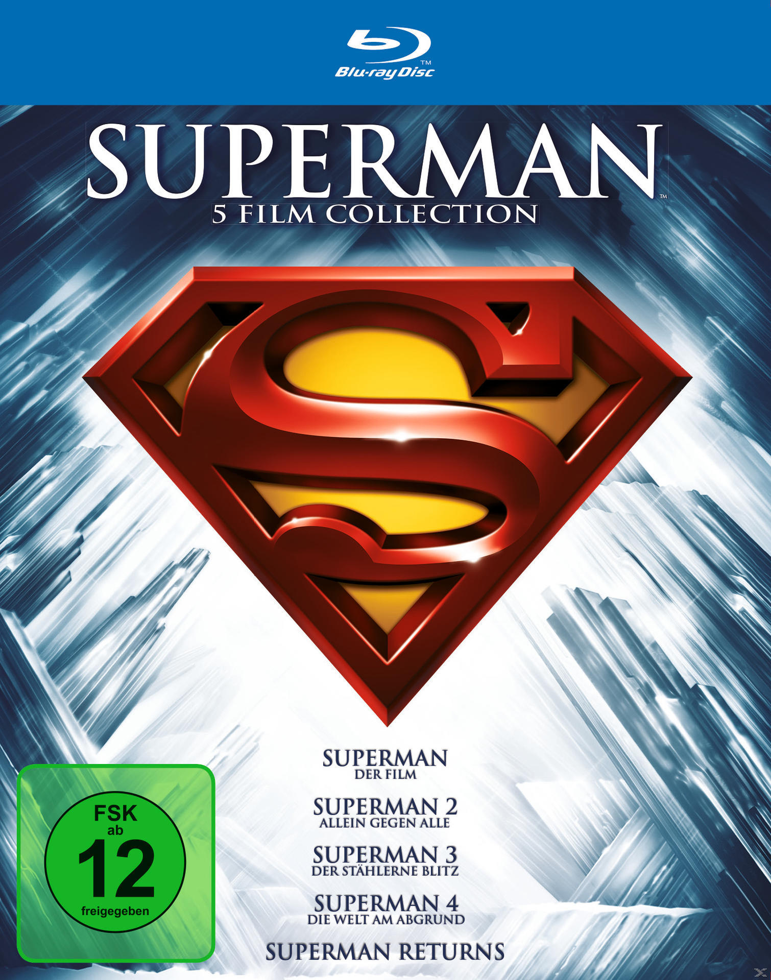 Superman 1-5 - Die Spielfilm Collection Blu-ray