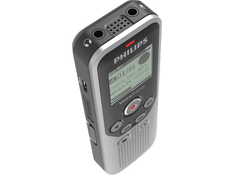 Thumbnail - PHILIPS VoiceTracer DVT1250 Audiorecorder, Dunkel Silber und Schwarz