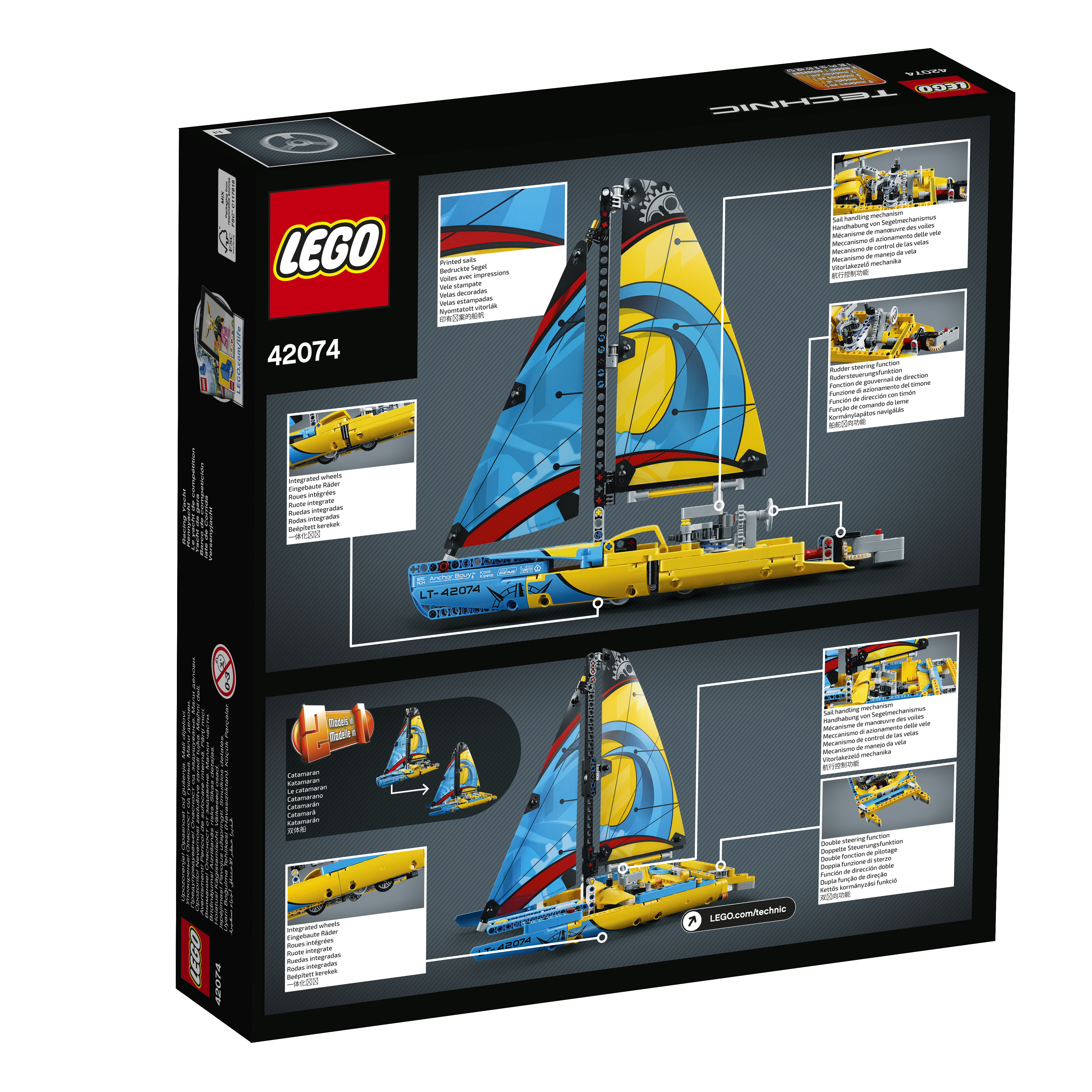 LEGO 42074 Rennyacht Bausatz