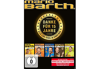Mario Barth - Danke für 15 Jahre: Die Box-Alle 5 Live-DVDs in einer Box  - (DVD)