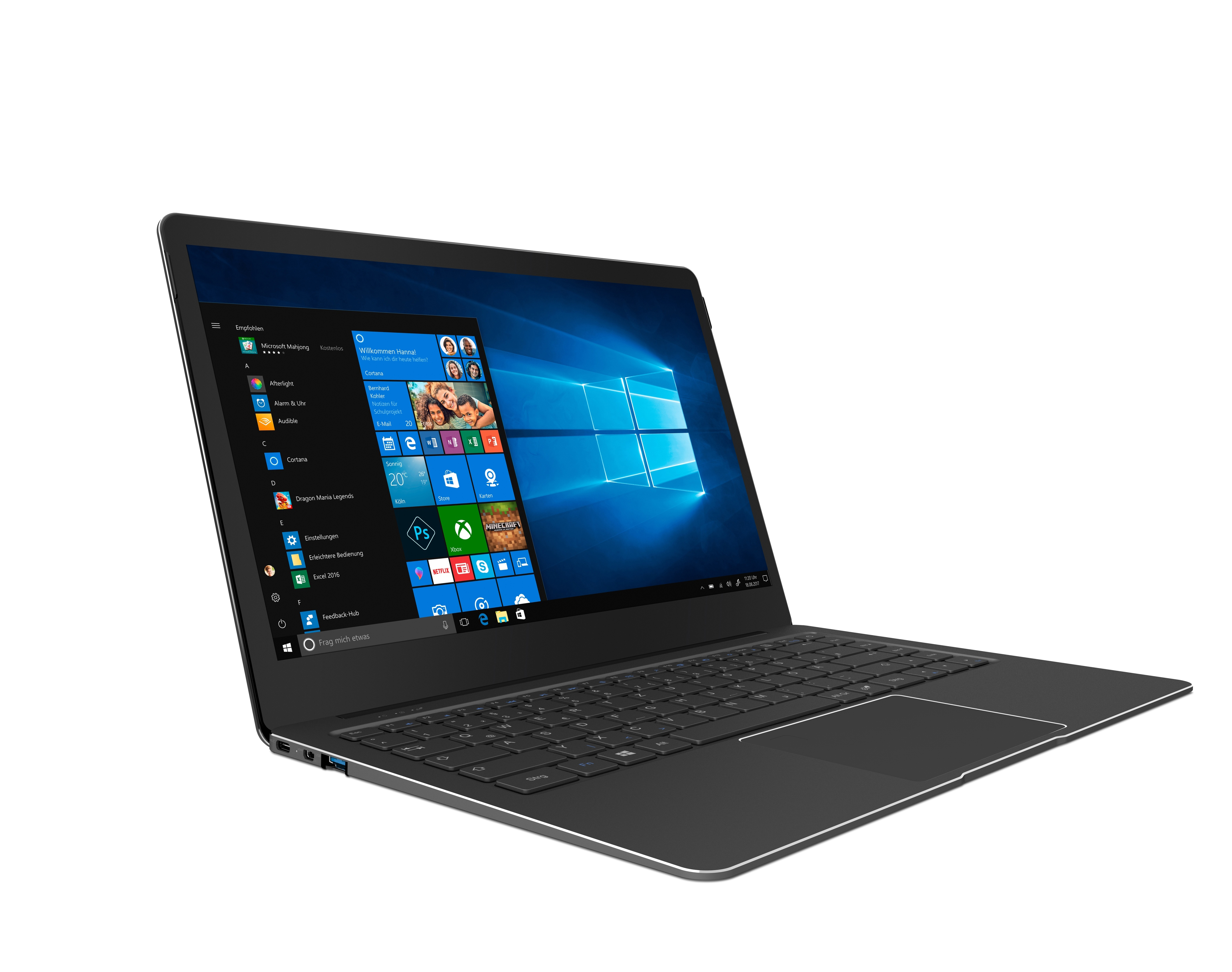 TREKSTOR Primebook P14 - 14,1 Zoll - Intel® Pentium® N4200 - 4 GB - 64 GB - Intel® HD 505 - Windows 10 Home (32 bit)