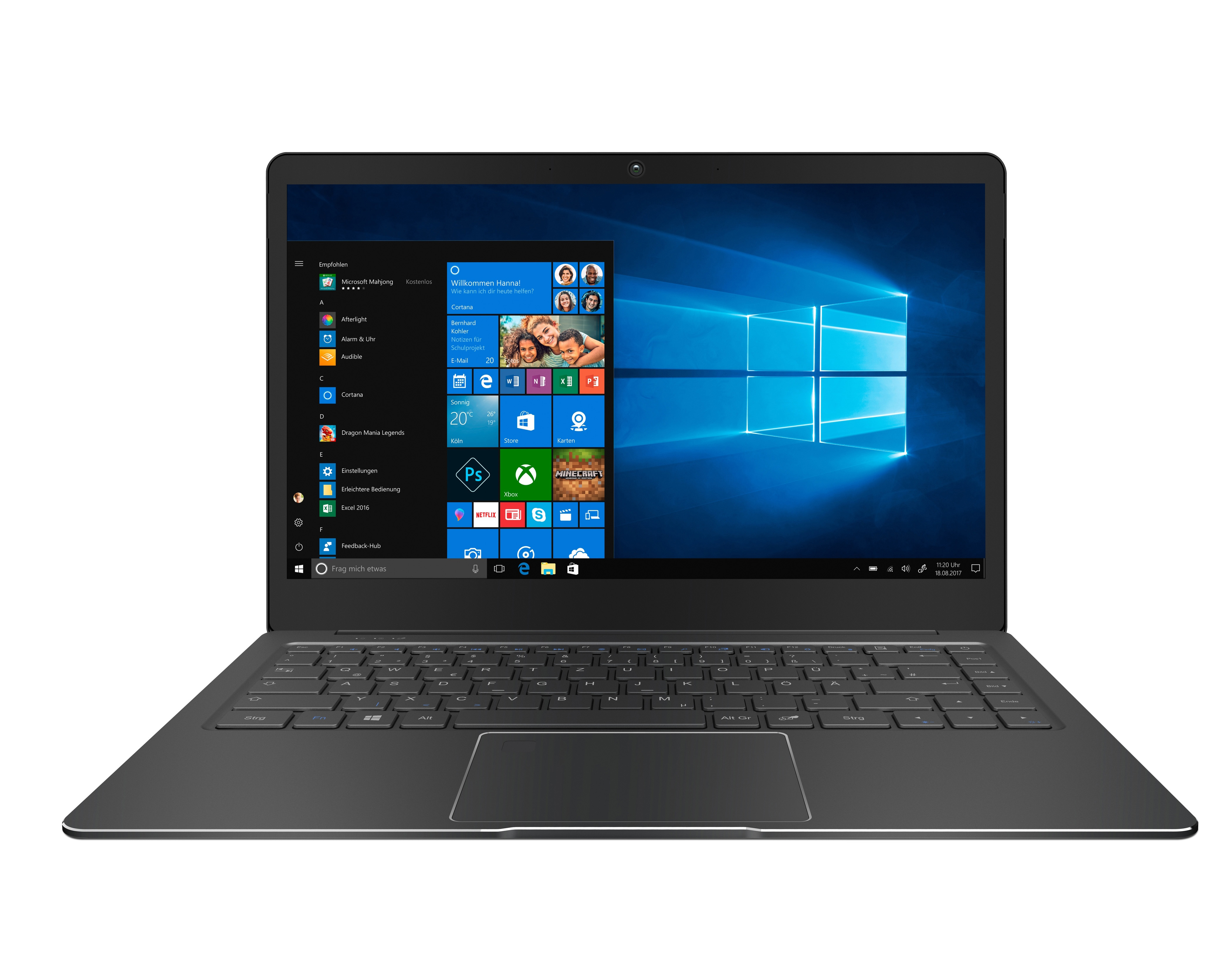 TREKSTOR Primebook P14 - 14,1 Zoll - Intel® Pentium® N4200 - 4 GB - 64 GB - Intel® HD 505 - Windows 10 Home (32 bit)