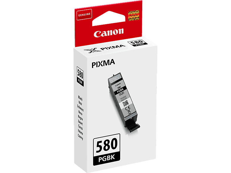 Thumbnail - CANON PGI-580PGBK Tintenpatrone Schwarz (2078C001AA)